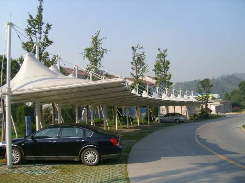 membrane structure canopy
