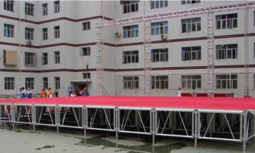 Outdoor Mobile Portable Aluminum Alloy Stage