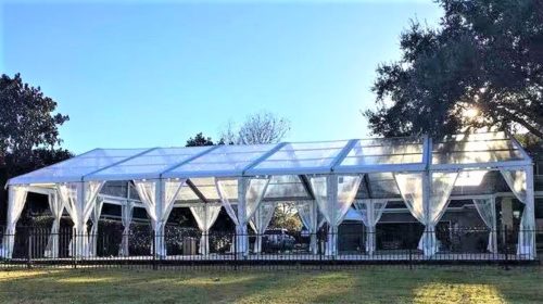 Clear Top Marquee Transparent Tent