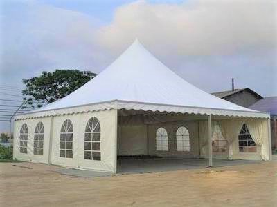 10x10m aluminum PVC cloth pagoda tent